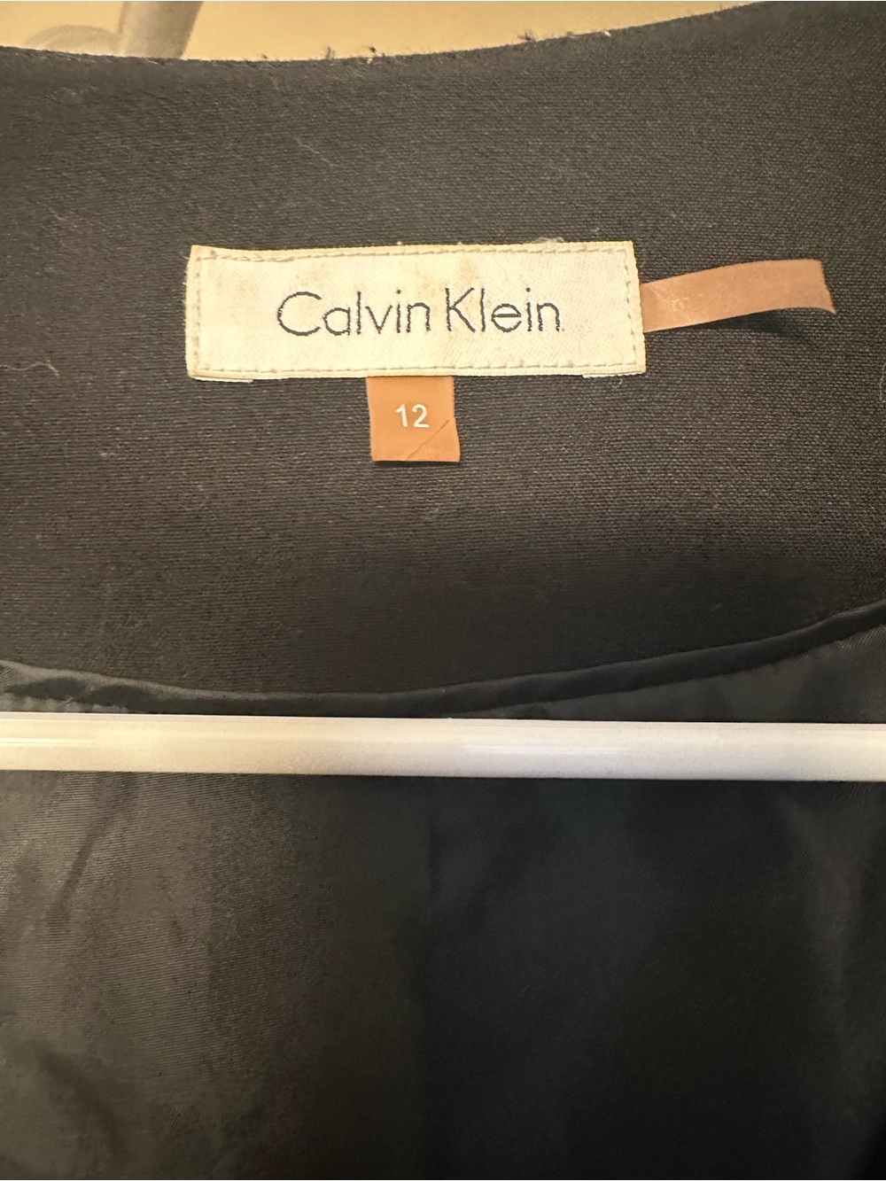 CLOSET CLOSING Calvin Klein Black Blazer